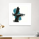 Black and Teal IV by Chris Paschke on GIANT ART - multi abstract abstract