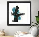 Black and Teal IV by Chris Paschke on GIANT ART - multi abstract abstract