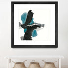 Black and Teal IV by Chris Paschke on GIANT ART - multi abstract abstract