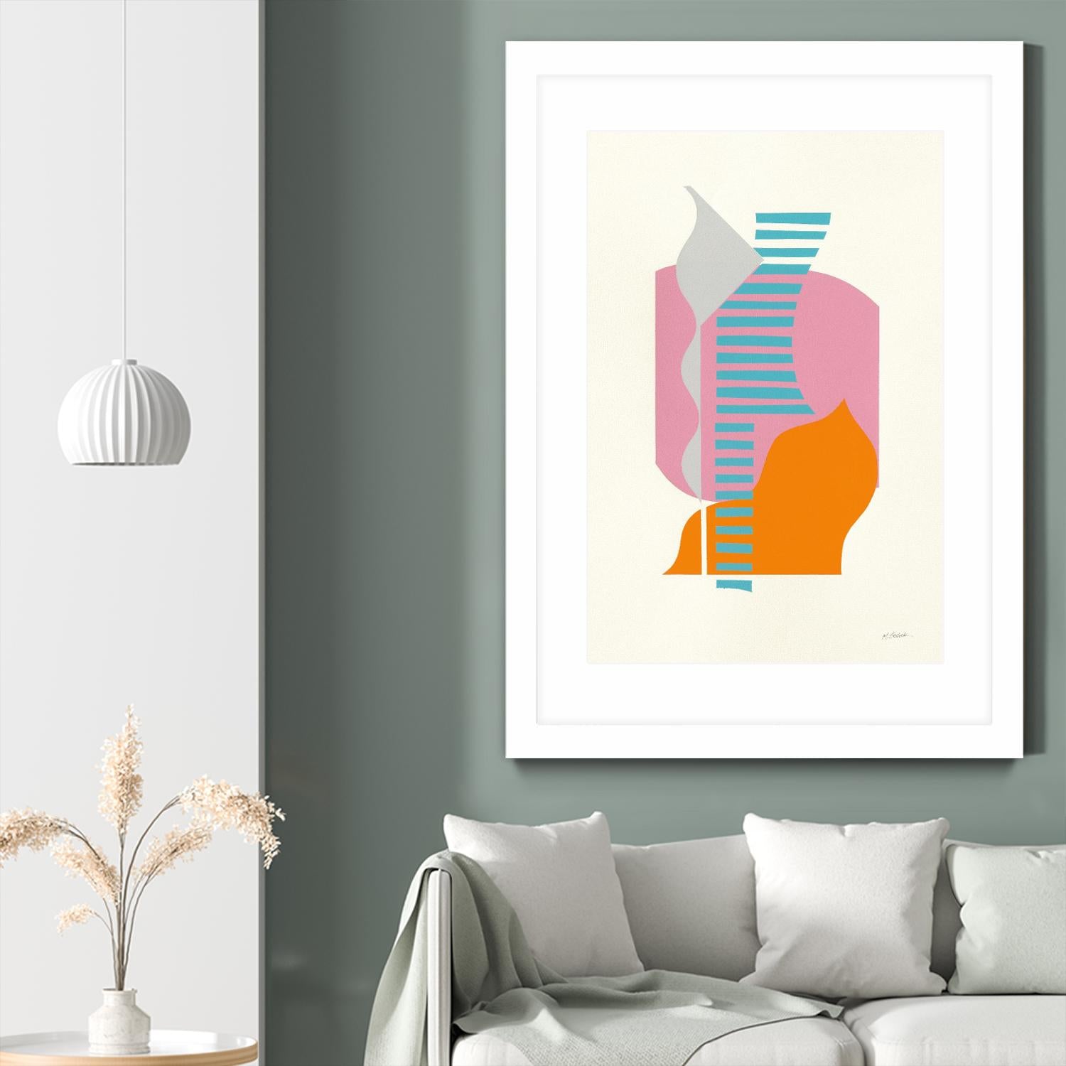 Boardwalk by Mike Schick on GIANT ART - multi abstract abstract