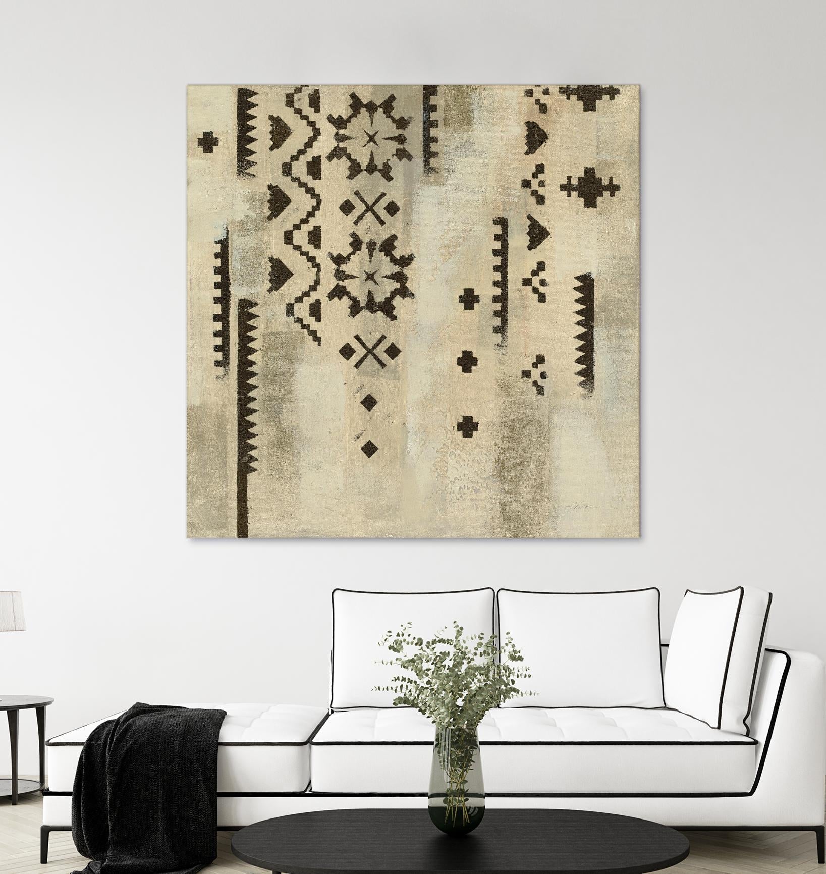 Scandanavian Mood V by Silvia Vassileva on GIANT ART - multi abstract brown
