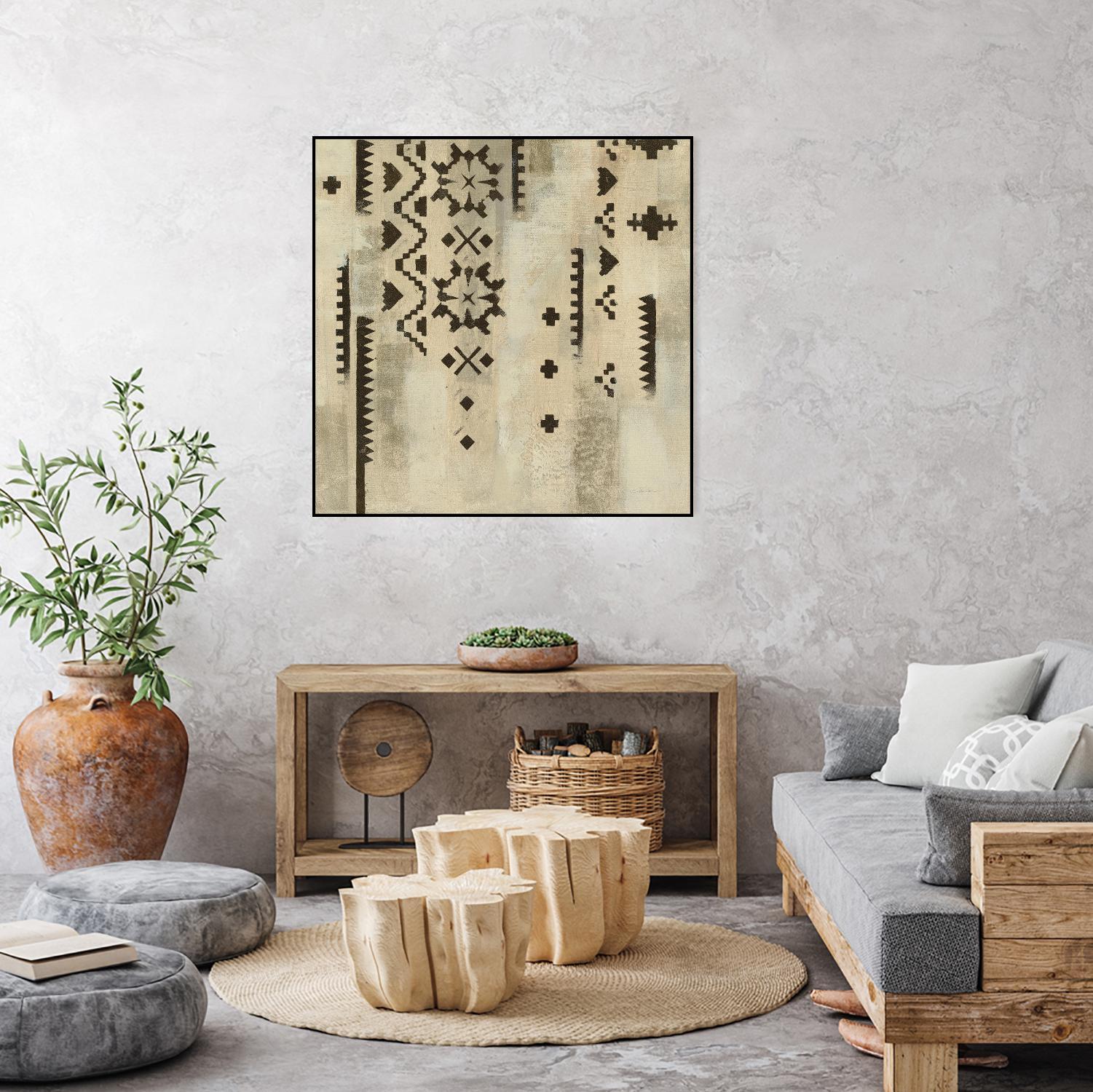 Scandanavian Mood V by Silvia Vassileva on GIANT ART - multi abstract brown