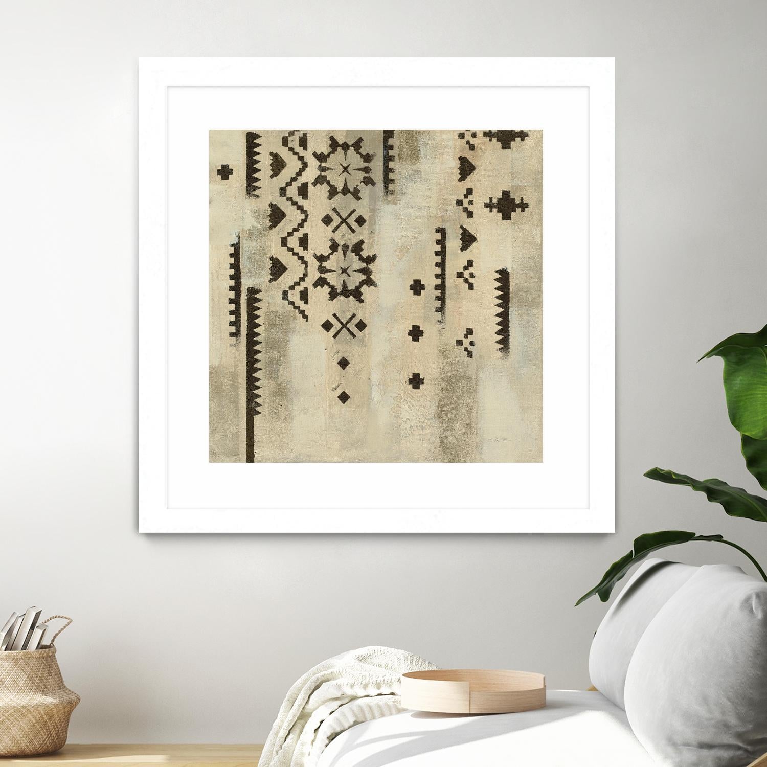Scandanavian Mood V by Silvia Vassileva on GIANT ART - multi abstract brown