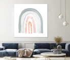 Boho Rainbow I by Courtney Prahl on GIANT ART - multi abstract blue