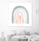 Boho Rainbow I by Courtney Prahl on GIANT ART - multi abstract blue