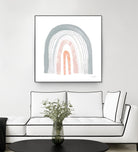 Boho Rainbow I by Courtney Prahl on GIANT ART - multi abstract blue