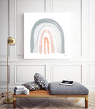 Boho Rainbow I by Courtney Prahl on GIANT ART - multi abstract blue