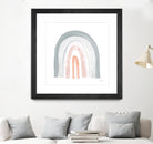 Boho Rainbow I by Courtney Prahl on GIANT ART - multi abstract blue
