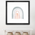 Boho Rainbow I by Courtney Prahl on GIANT ART - multi abstract blue