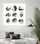 Tempest II by Moira Hershey on GIANT ART - multi abstract abstract
