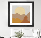 Desert Sun I by Moira Hershey on GIANT ART - multi abstract abstract