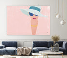 Fashion Forward by Moira Hershey on GIANT ART - multi fashion blue
