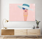 Fashion Forward by Moira Hershey on GIANT ART - multi fashion blue