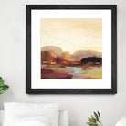 Maroon Landscape by Silvia Vassileva on GIANT ART - abstract abstract