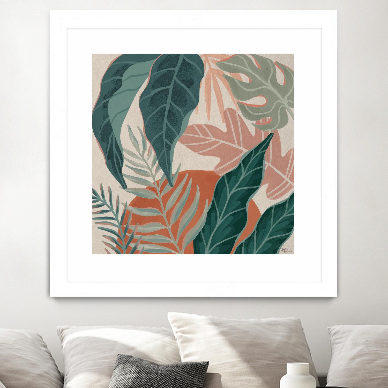 Big Cat Beauty V by Janelle Penner on GIANT ART - animals beige