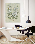 Sage Magnolia by Silvia Vassileva on GIANT ART - florals florals