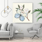 In the Garden Butterfly by Courtney Prahl on GIANT ART - animals black