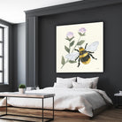 In the Garden Bee by Courtney Prahl on GIANT ART - animals bee