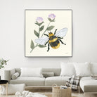 In the Garden Bee by Courtney Prahl on GIANT ART - animals bee