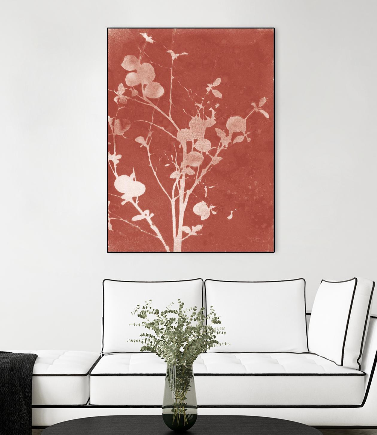 Enchanted Fall Cyanotype VI by Nancy Green on GIANT ART - botanical botanical