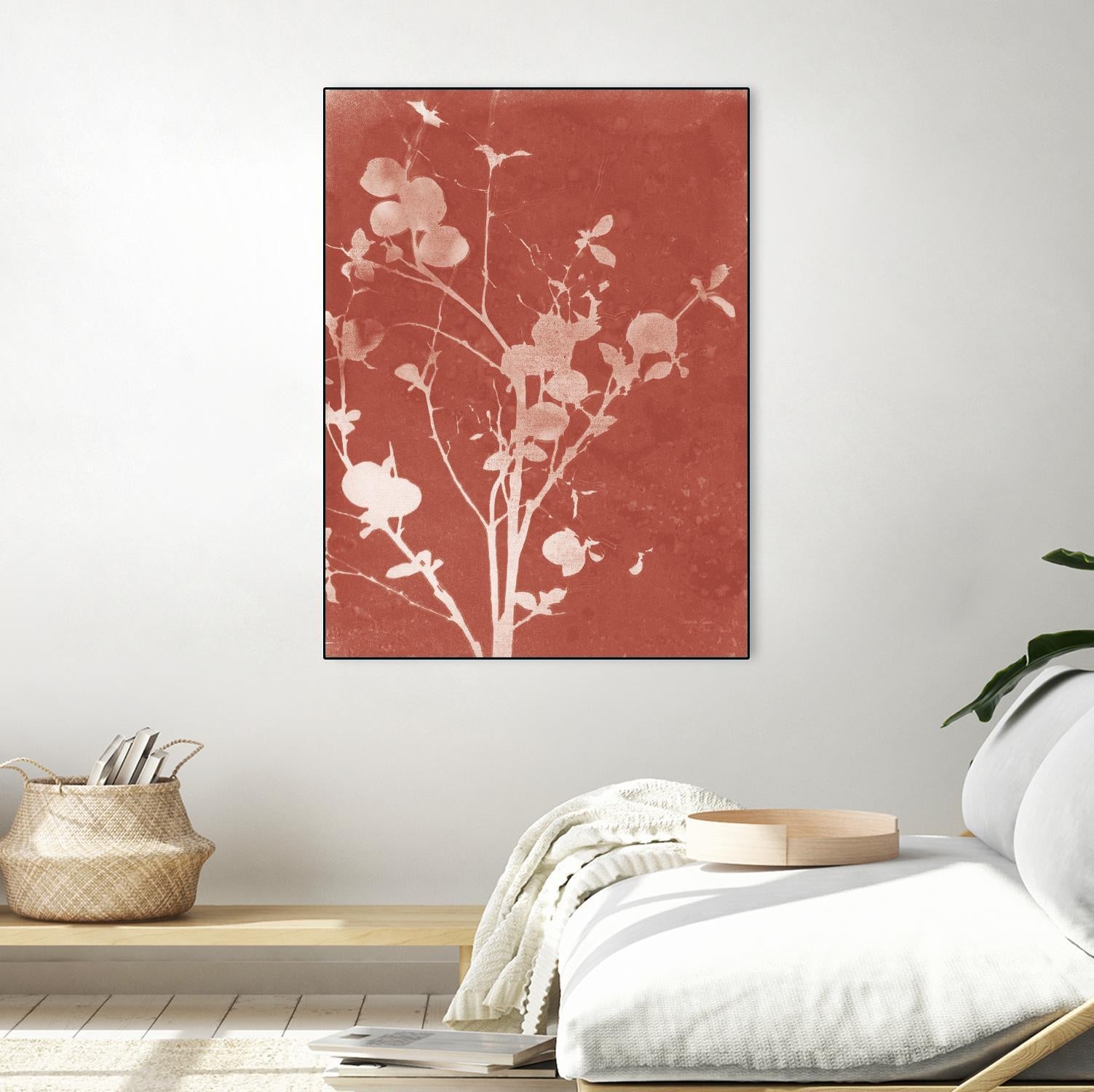 Enchanted Fall Cyanotype VI by Nancy Green on GIANT ART - botanical botanical