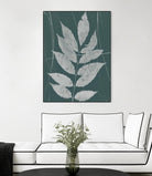 Enchanted Fall Cyanotype IX by Nancy Green on GIANT ART - botanical botanical