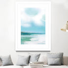Morning Swim by Mercedes Lopez Charo on GIANT ART - green costal waves