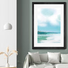 Morning Swim by Mercedes Lopez Charo on GIANT ART - green costal waves