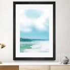 Morning Swim by Mercedes Lopez Charo on GIANT ART - green costal waves