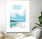 Morning Swim by Mercedes Lopez Charo on GIANT ART - green costal waves