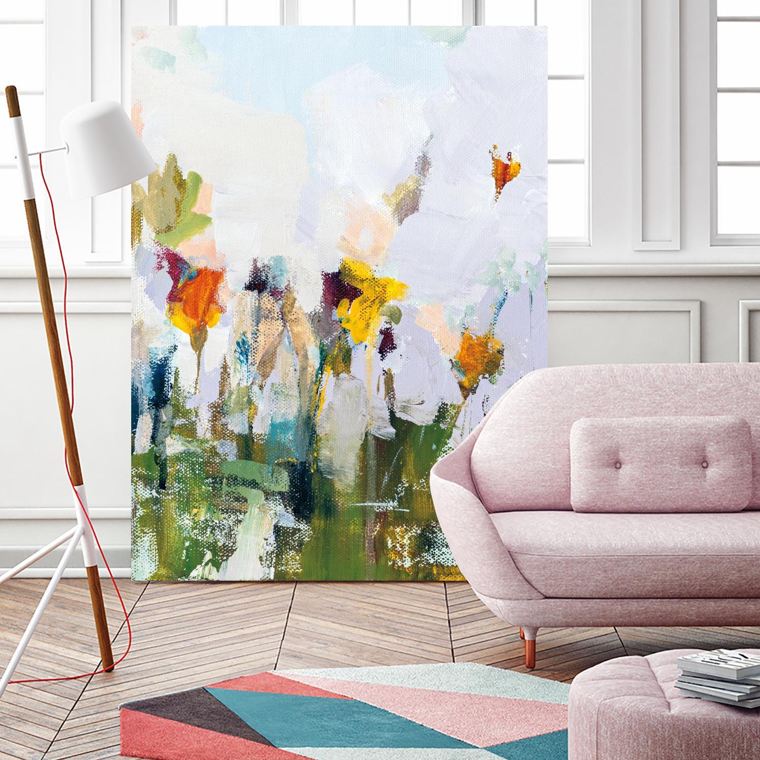 Spontaneous Summer I by Pamela Munger on GIANT ART - abstract abstract