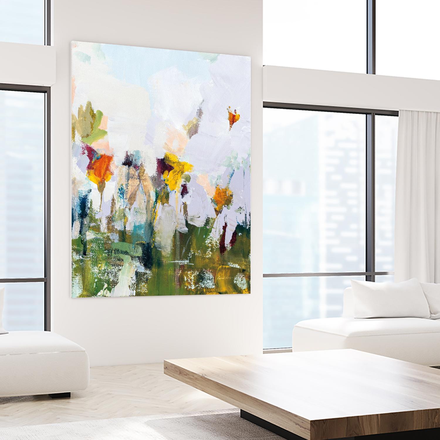 Spontaneous Summer I by Pamela Munger on GIANT ART - abstract abstract