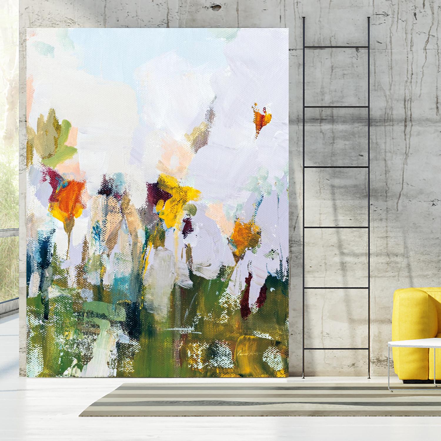 Spontaneous Summer I by Pamela Munger on GIANT ART - abstract abstract