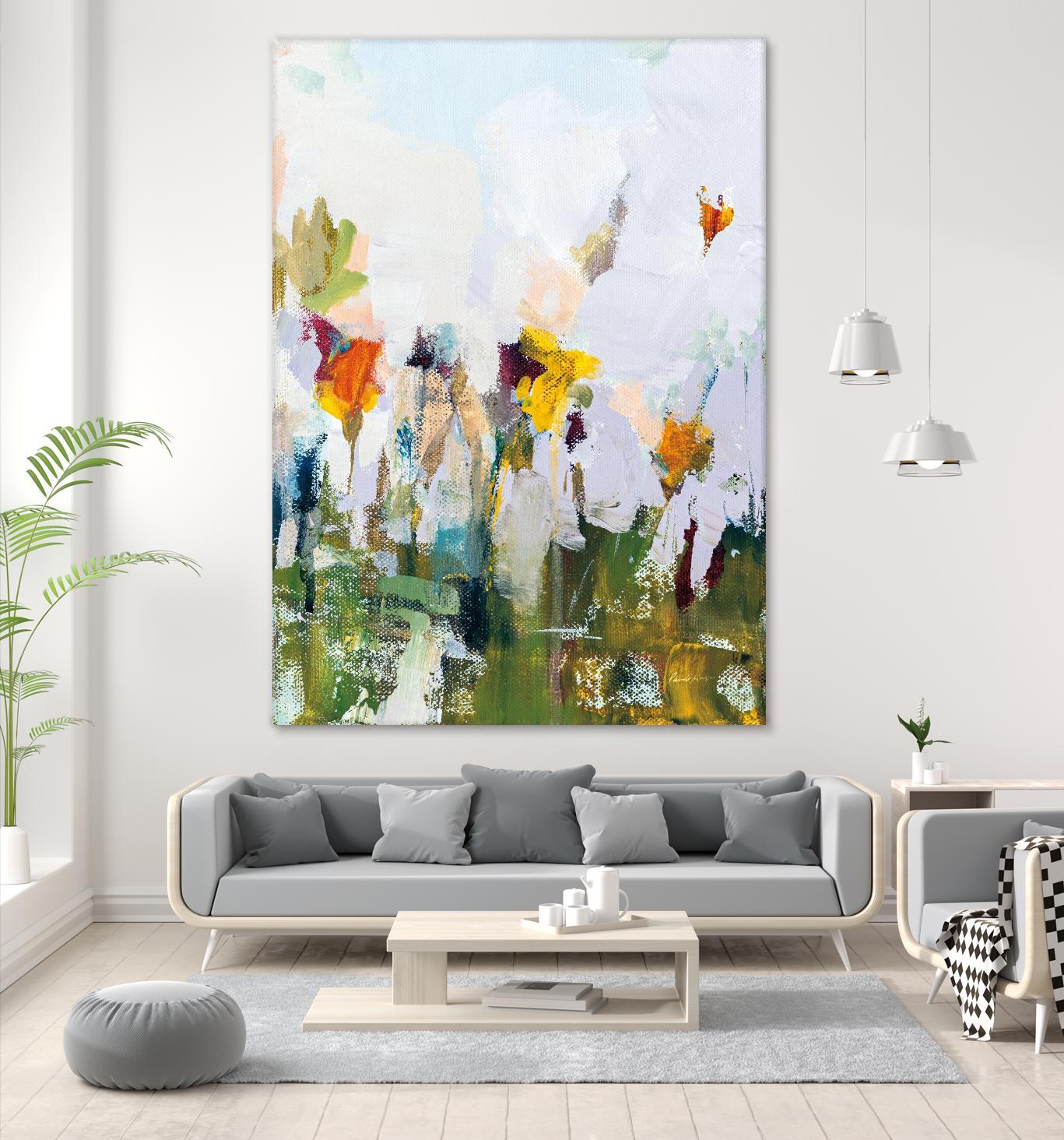 Spontaneous Summer I by Pamela Munger on GIANT ART - abstract abstract