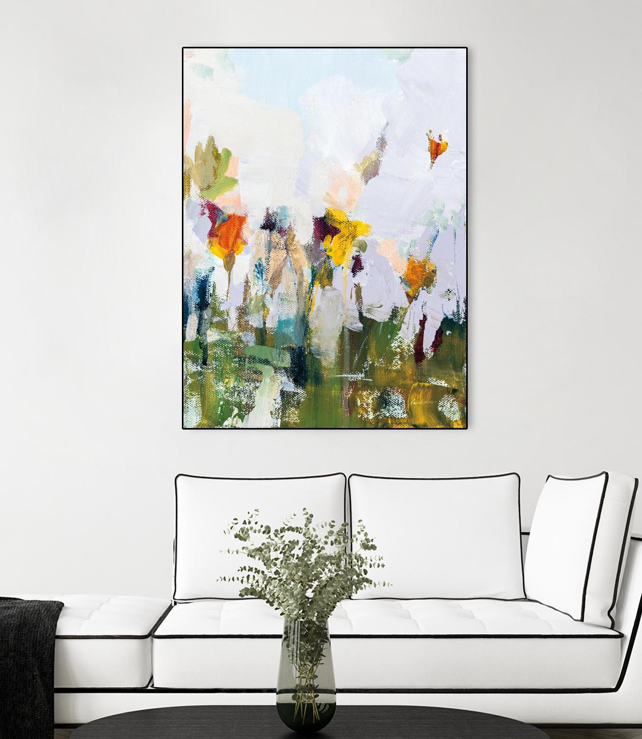 Spontaneous Summer I by Pamela Munger on GIANT ART - abstract abstract
