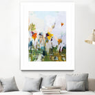 Spontaneous Summer I by Pamela Munger on GIANT ART - orange flowers floral