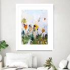 Spontaneous Summer I by Pamela Munger on GIANT ART - orange flowers floral