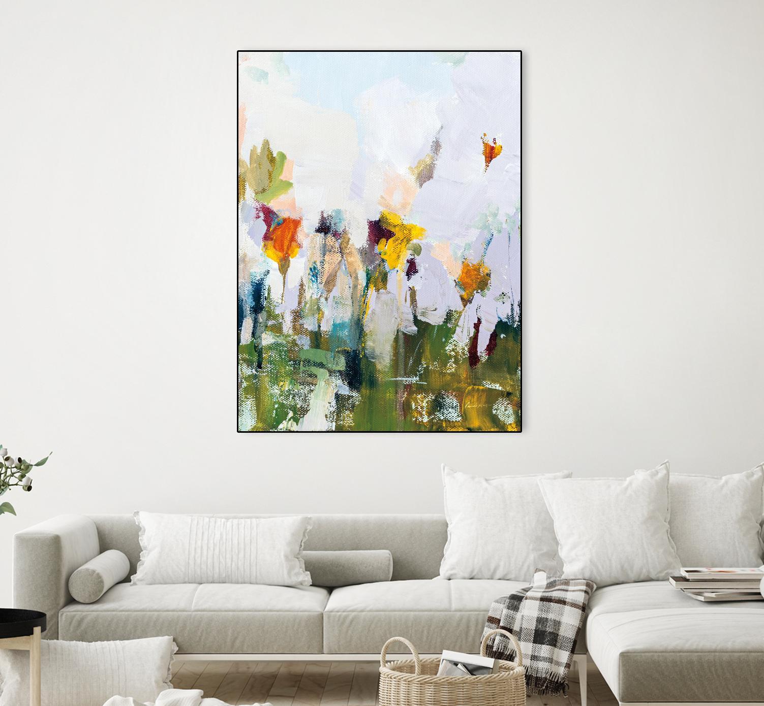 Spontaneous Summer I by Pamela Munger on GIANT ART - abstract abstract