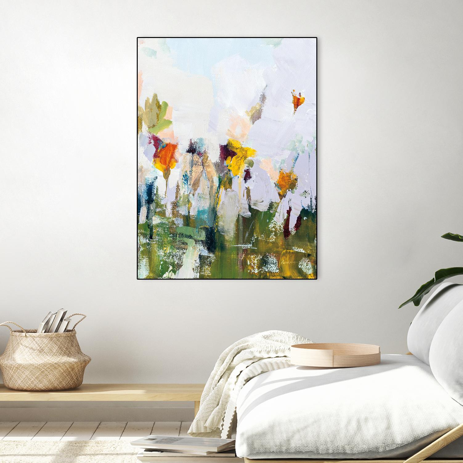 Spontaneous Summer I by Pamela Munger on GIANT ART - abstract abstract