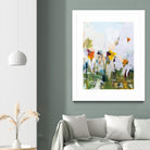 Spontaneous Summer I by Pamela Munger on GIANT ART - orange flowers floral
