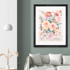September Blooming II by Danhui Nai on GIANT ART - orange flowers peonies