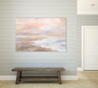 Sunrise Coast by Danhui Nai on GIANT ART - beige coastal & nautical waves