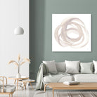 Coming Back II by Chris Paschke on GIANT ART - white shapes gray