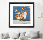 Peach and White Bouquet by Pamela Munger on GIANT ART - abstract abstract