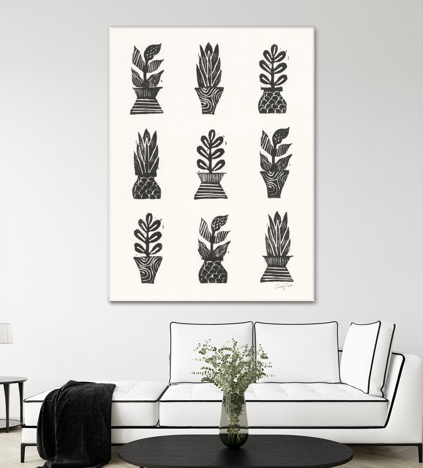 Planted by Courtney Prahl on GIANT ART - millennial black