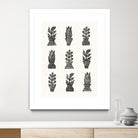 Planted by Courtney Prahl on GIANT ART - white botanical stems