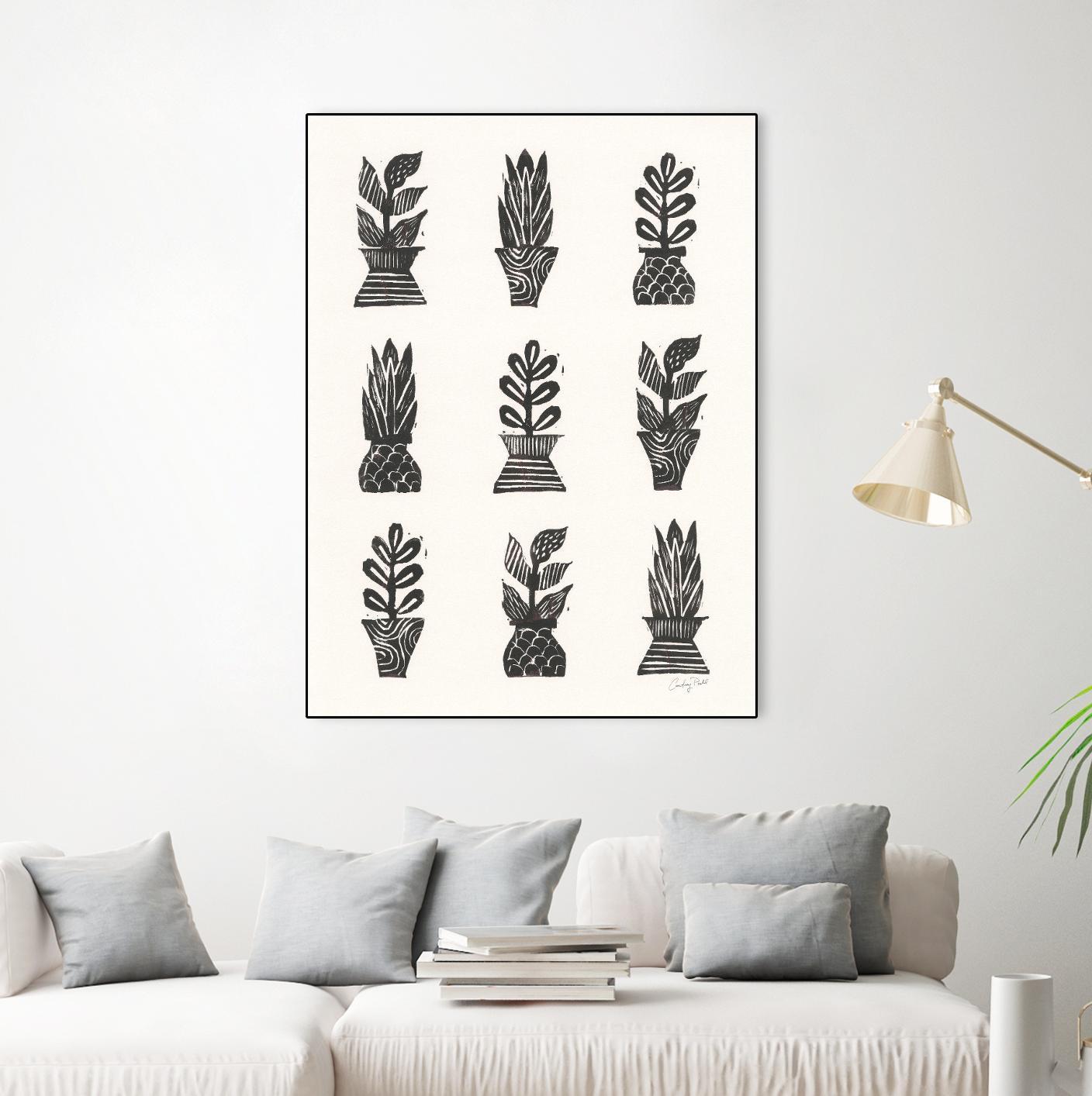 Planted by Courtney Prahl on GIANT ART - millennial black