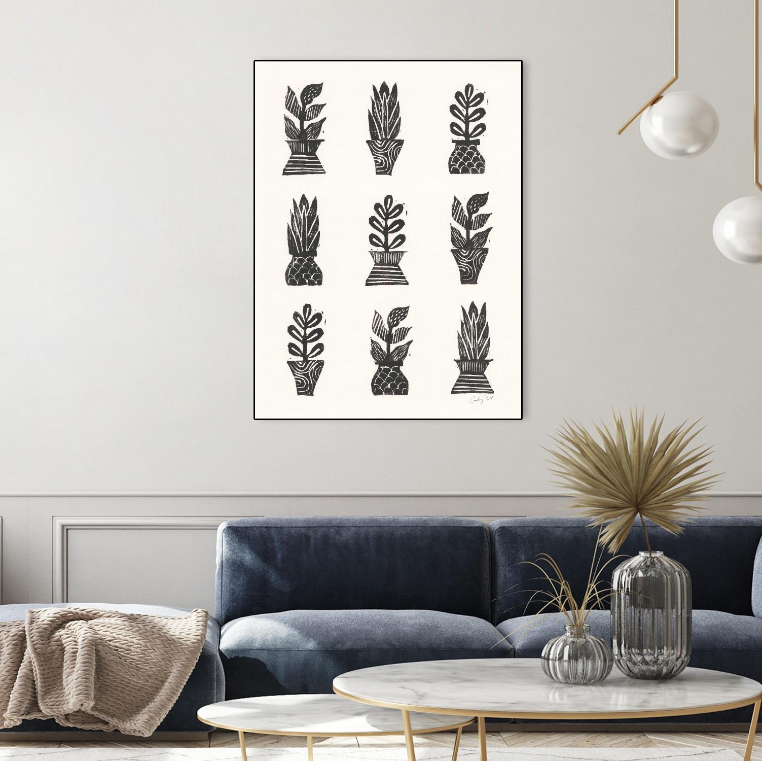Planted by Courtney Prahl on GIANT ART - millennial black