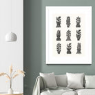 Planted by Courtney Prahl on GIANT ART - white botanical stems