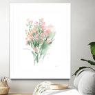 Vibrant Blooms II by Katrina Pete on GIANT ART - pink flowers floral